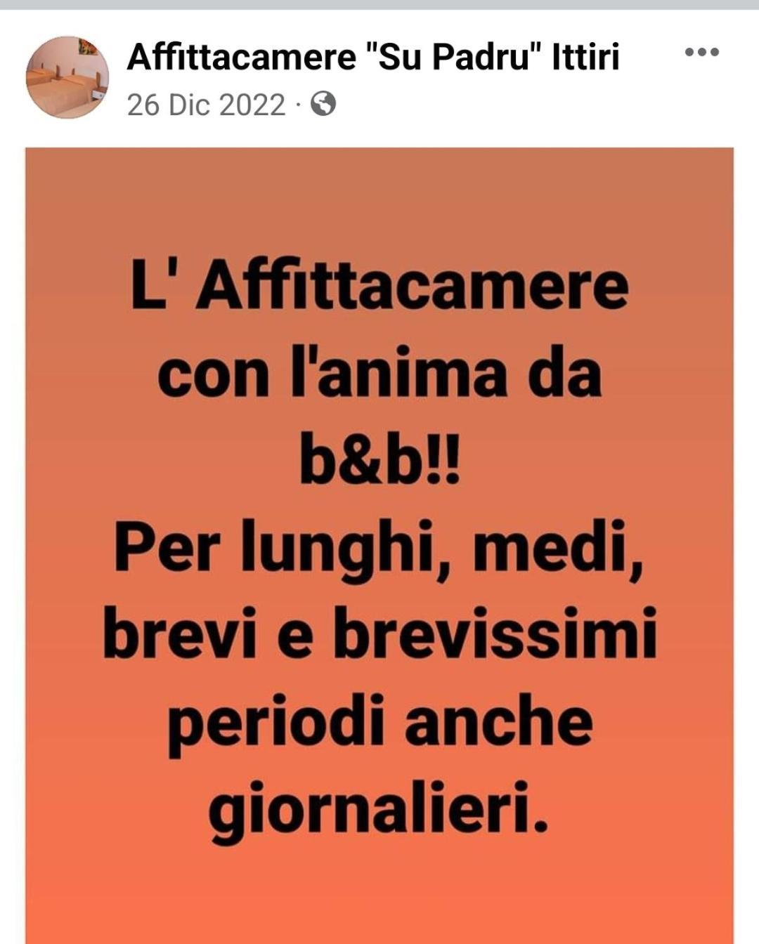 Affittacamere Su Padru Ittiri Kamer foto